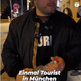 Einmal Tourist in München