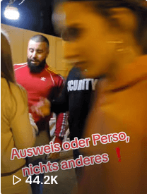 Ausweis oder Perso, nichts anderes