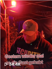 Gestern wieder mal so ein Gast gehabt