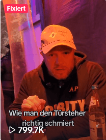 Wie man den Türsteher richtig schmiert