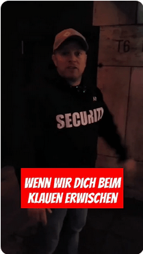 Keine Flasche im Club klauen