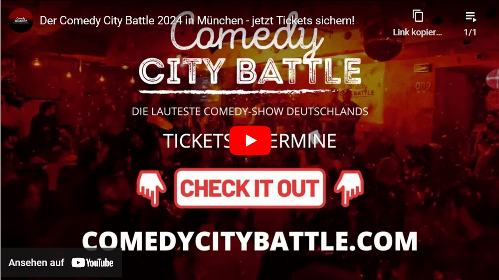 Comedy City Battle 2024 in München Comedy City Battle 2024 in München