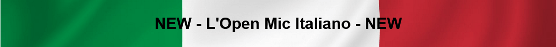 L'Open Mic Italiano L'Open Mic Italiano